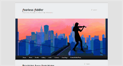 Desktop Screenshot of fearlessfiddler.com